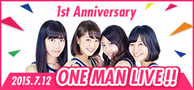 1st Anniversary 2015.7.12 ONE MAN LIVE!!
